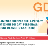 “Il nuovo regolamento europeo sulla privacy: applicazione in ambito sanitario”. Seminario gratuito OpiBo