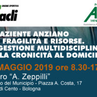 Seminario ANT: "Il paziente anziano, tra fragilità e risorse. La gestione multidisciplinare della cronicità al domicilio"