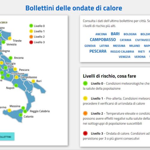 Estate 2019, attivo il sistema nazionale sulla previsione delle ondate di calore