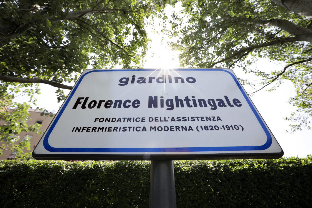 Intitolato a Florence Nightingale un giardino pubblico a Bologna