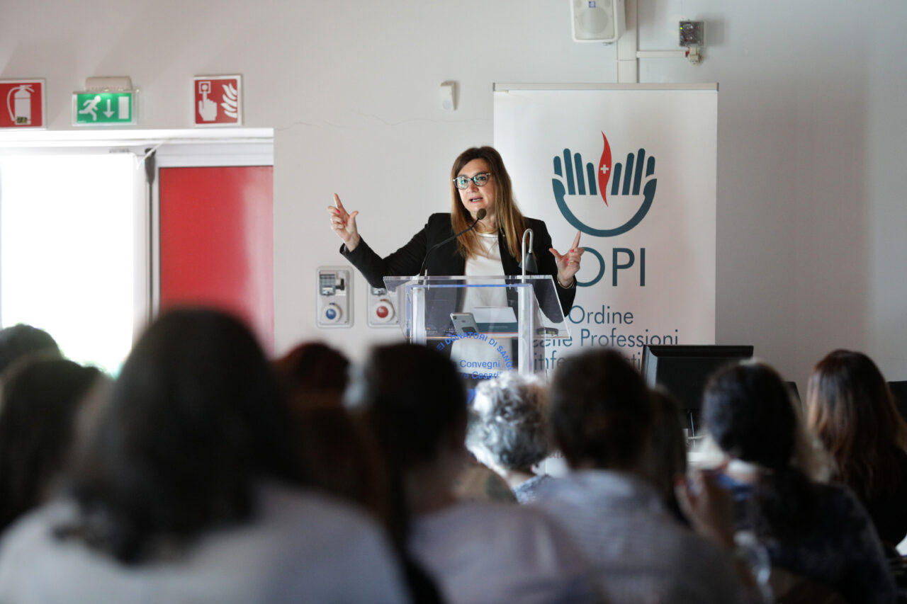 Bologna, 01/06/2019. Presentazione del nuovo Codice Deontologico delle Professioni Infermieristiche. Foto Paolo Righi