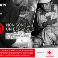 “Non sono un bersaglio”, con la Croce Rossa contro la violenza verso i soccorritori