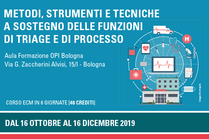 SAVE THE DATE. Triage: sei giornate e 48 crediti, nei prossimi giorni il programma completo