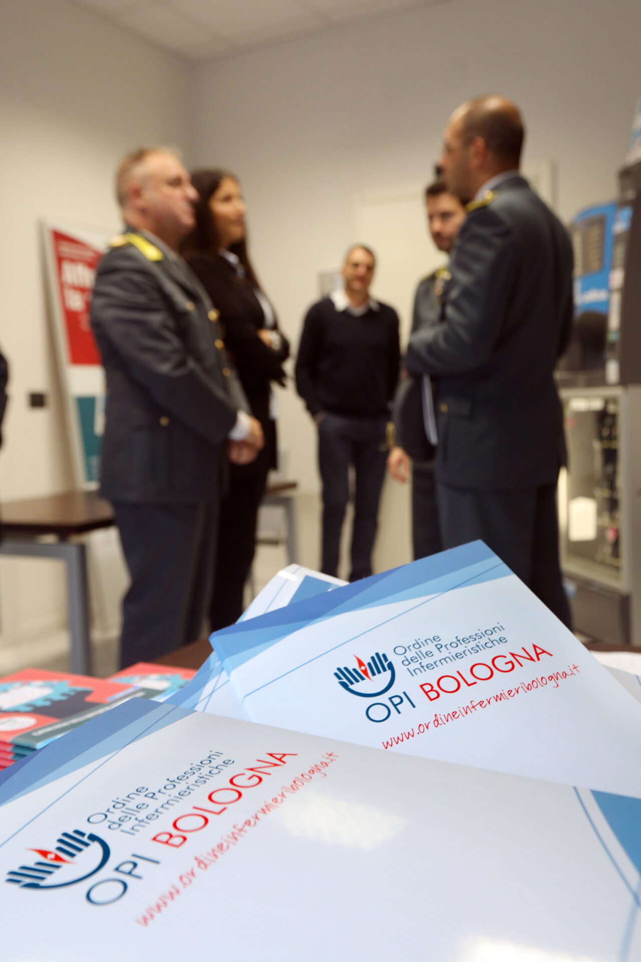 Bologna 18/10/2019. Aula Formazione OPI Bologna. Seminario LO STRESS E IL FENOMENO DEI SUICIDI NELLE FORZE ARMATE E DI POLIZIA, IL RUOLO DELL’INFERMIERE. Foto Paolo Righi