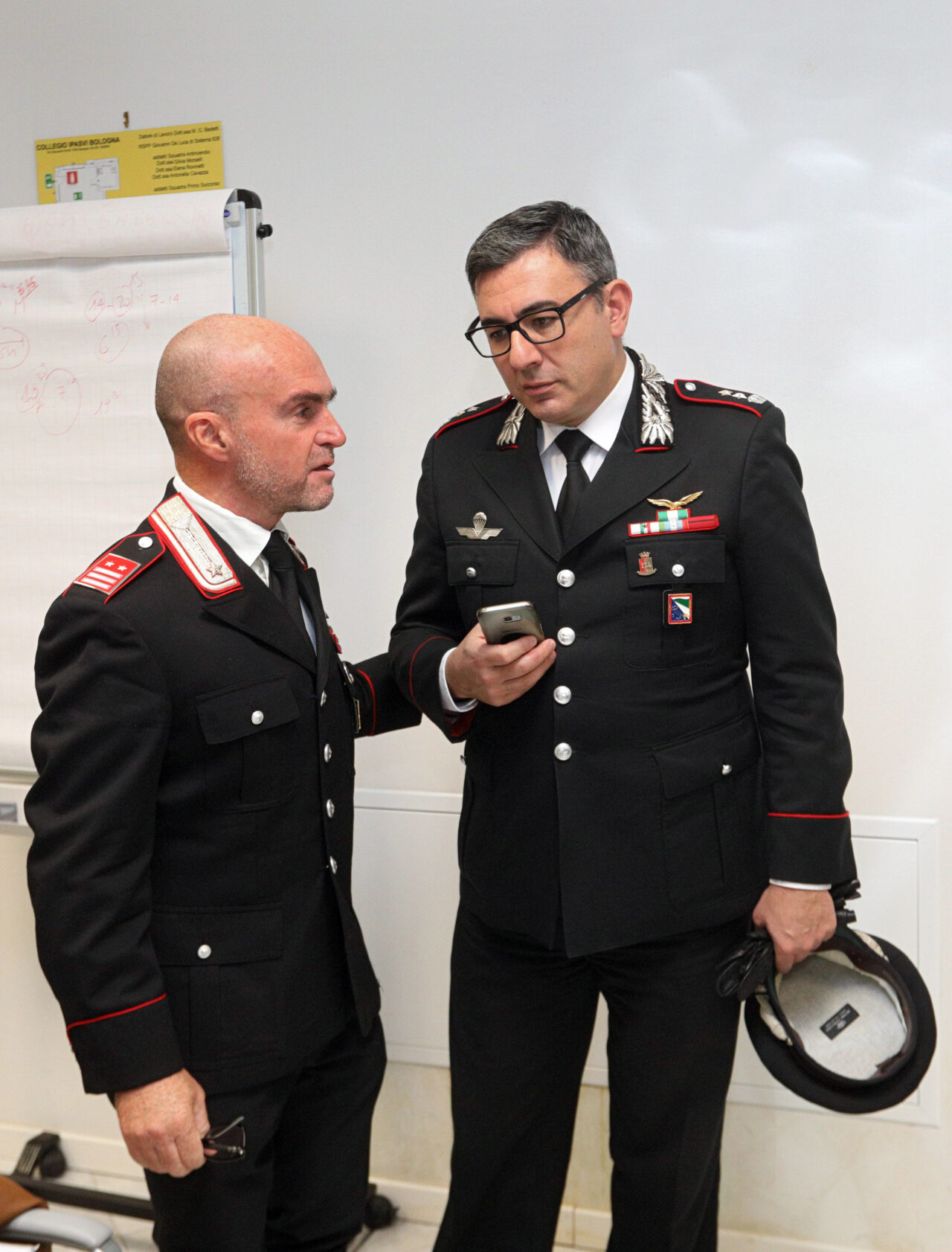 Bologna 18/10/2019. Aula Formazione OPI Bologna. Seminario LO STRESS E IL FENOMENO DEI SUICIDI NELLE FORZE ARMATE E DI POLIZIA, IL RUOLO DELL’INFERMIERE. Foto Paolo Righi