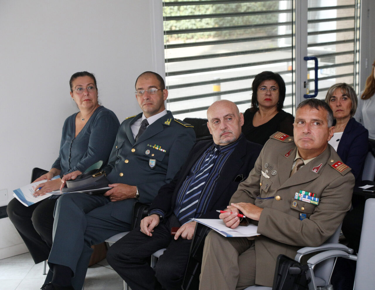 Bologna 18/10/2019. Aula Formazione OPI Bologna. Seminario LO STRESS E IL FENOMENO DEI SUICIDI NELLE FORZE ARMATE E DI POLIZIA, IL RUOLO DELL’INFERMIERE. Foto Paolo Righi