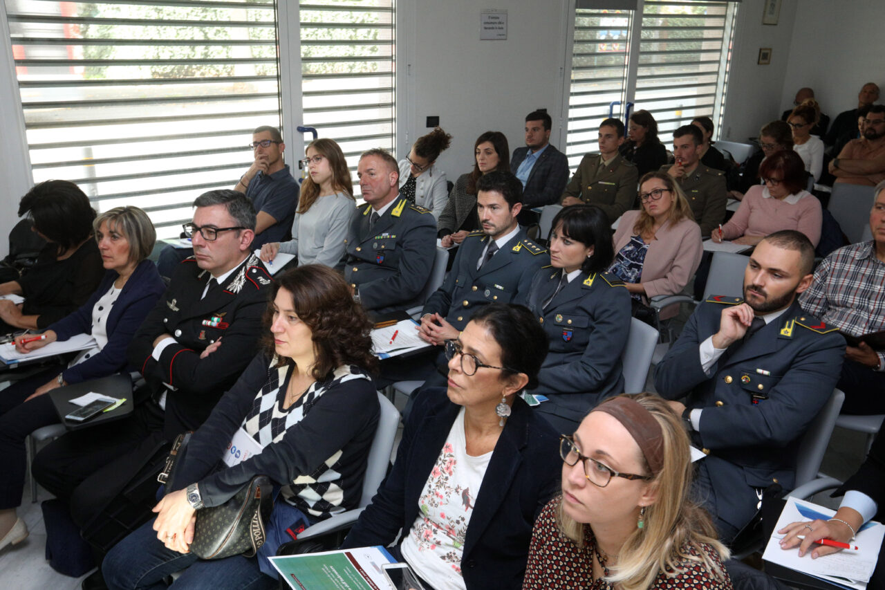 Bologna 18/10/2019. Aula Formazione OPI Bologna. Seminario LO STRESS E IL FENOMENO DEI SUICIDI NELLE FORZE ARMATE E DI POLIZIA, IL RUOLO DELL’INFERMIERE. Foto Paolo Righi