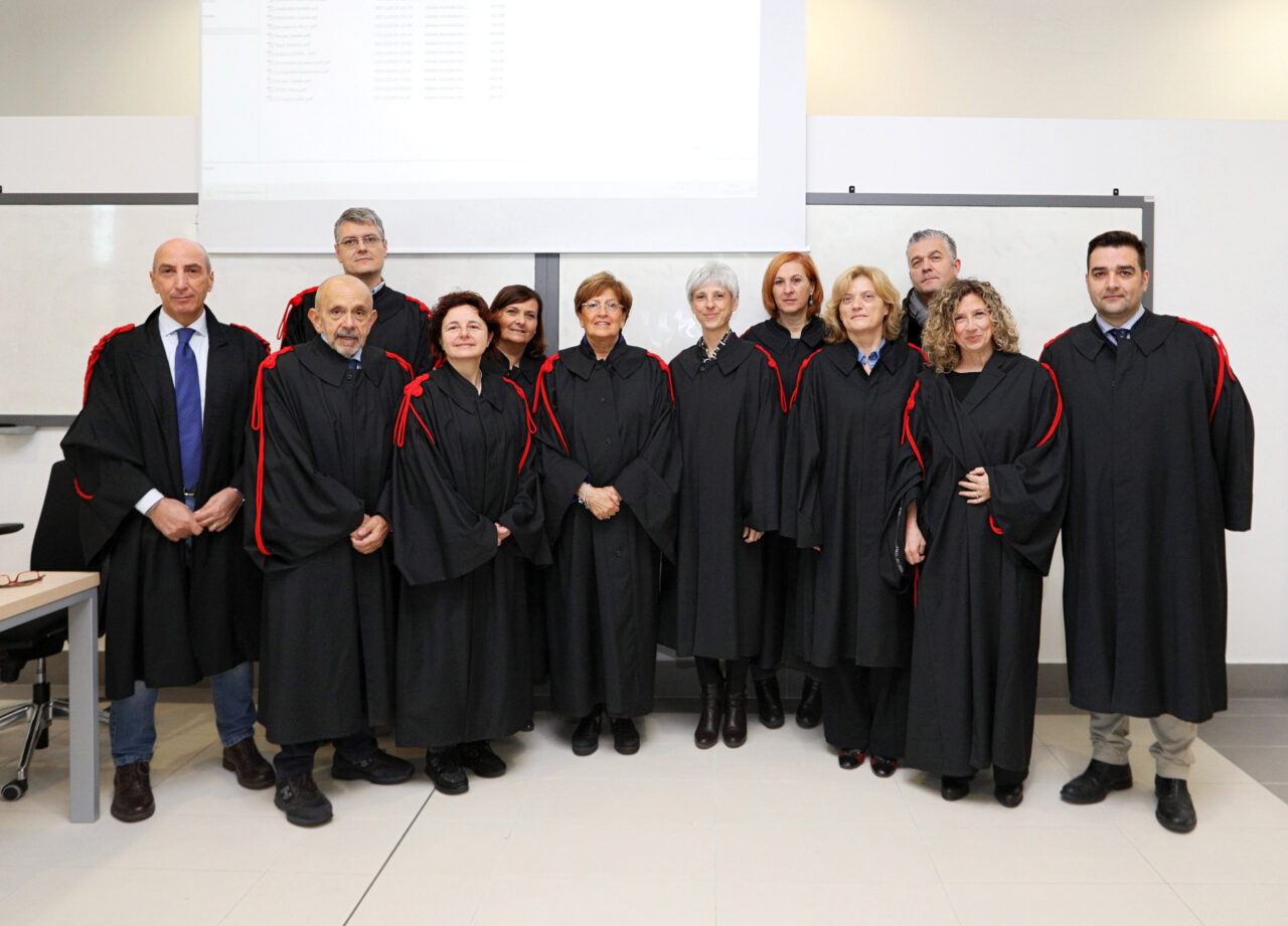 Bologna, 18/11/2019. Alma Mater Studiorum, Università di Bologna. Aule Navile. Scuola di Medicina e Chirurgia. Sessione di laurea del Corso di Laurea in Infermieristica. Foto Paolo Righi