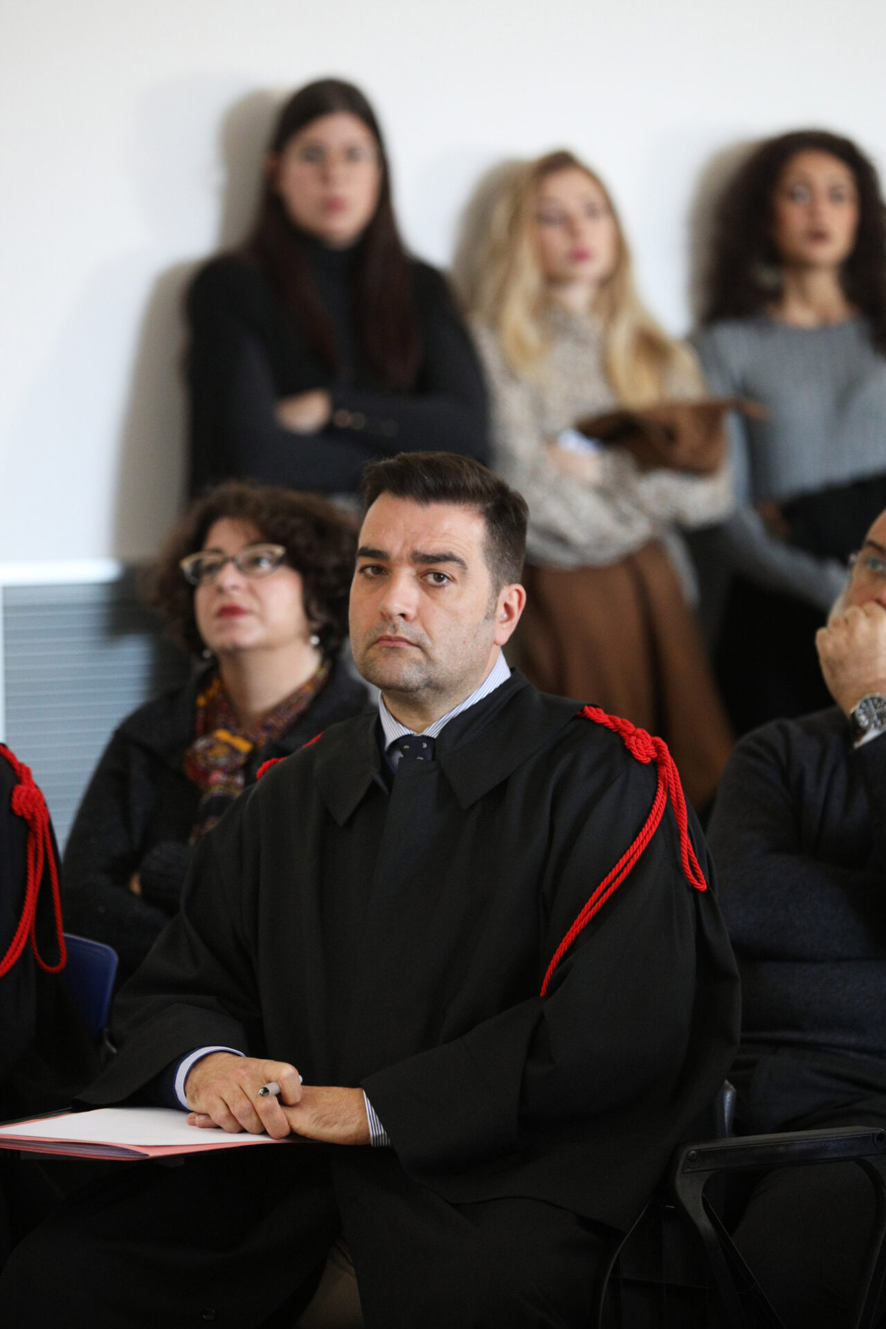 Bologna, 18/11/2019. Alma Mater Studiorum, Università di Bologna. Aule Navile. Scuola di Medicina e Chirurgia. Sessione di laurea del Corso di Laurea in Infermieristica. Foto Paolo Righi