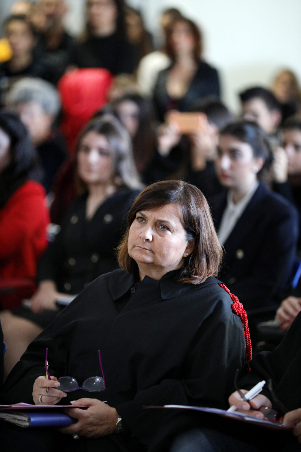 Bologna, 18/11/2019. Alma Mater Studiorum, Università di Bologna. Aule Navile. Scuola di Medicina e Chirurgia. Sessione di laurea del Corso di Laurea in Infermieristica. Foto Paolo Righi