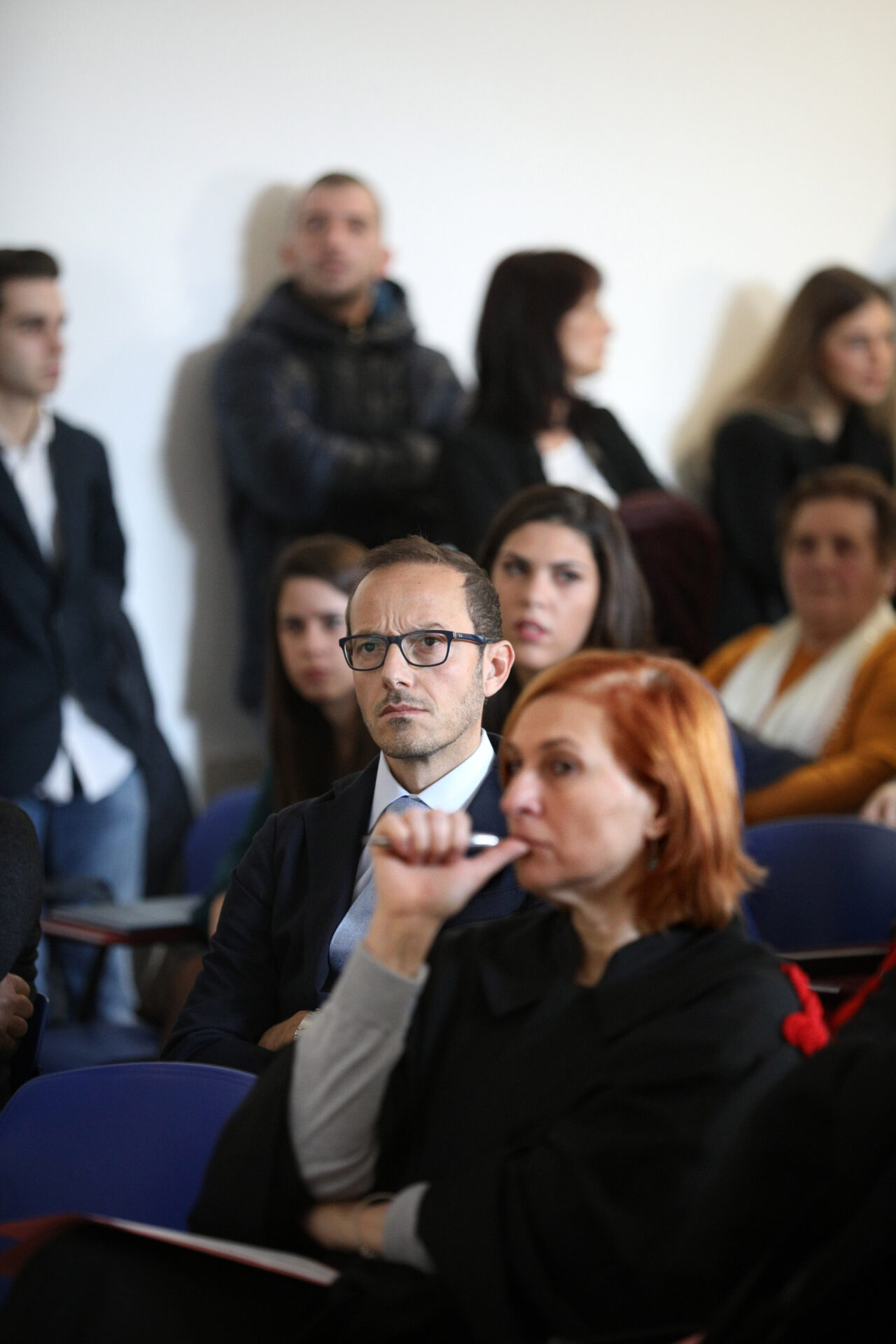 Bologna, 18/11/2019. Alma Mater Studiorum, Università di Bologna. Aule Navile. Scuola di Medicina e Chirurgia. Sessione di laurea del Corso di Laurea in Infermieristica. Foto Paolo Righi