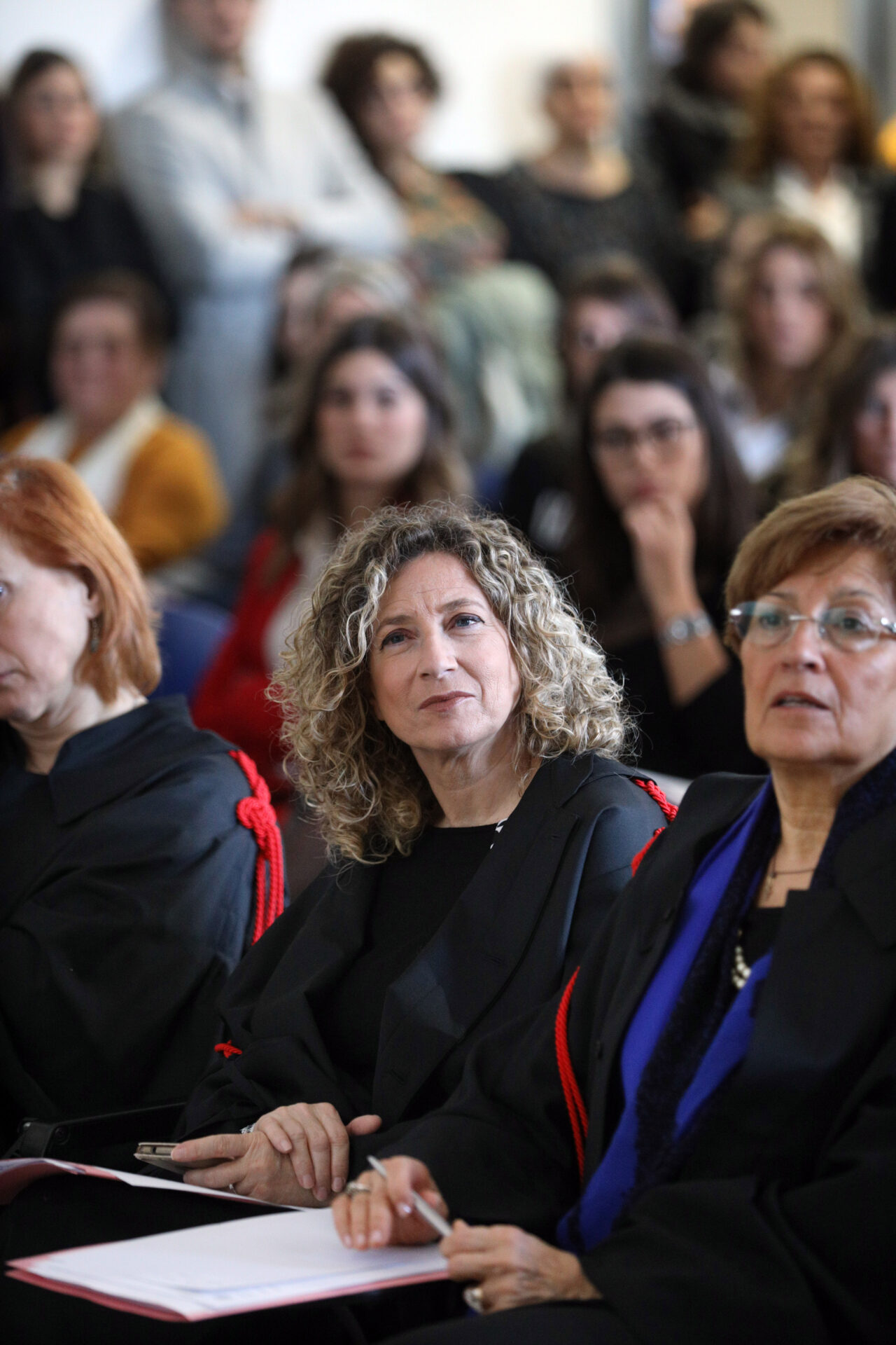 Bologna, 18/11/2019. Alma Mater Studiorum, Università di Bologna. Aule Navile. Scuola di Medicina e Chirurgia. Sessione di laurea del Corso di Laurea in Infermieristica. Foto Paolo Righi