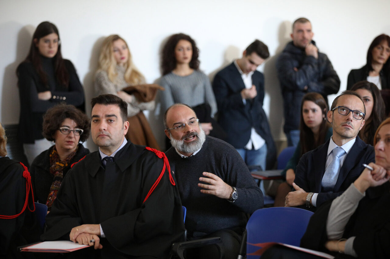 Bologna, 18/11/2019. Alma Mater Studiorum, Università di Bologna. Aule Navile. Scuola di Medicina e Chirurgia. Sessione di laurea del Corso di Laurea in Infermieristica. Foto Paolo Righi