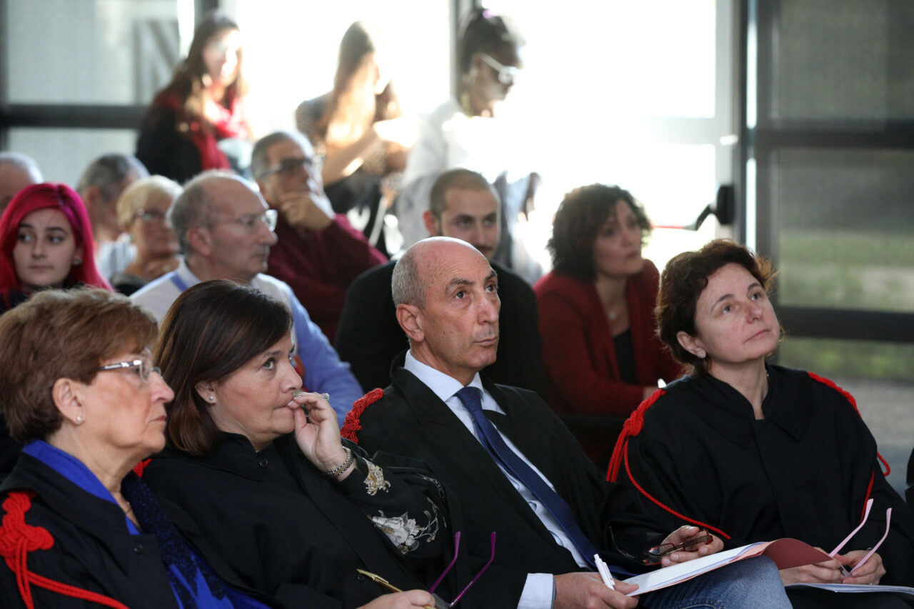 Bologna, 18/11/2019. Alma Mater Studiorum, Università di Bologna. Aule Navile. Scuola di Medicina e Chirurgia. Sessione di laurea del Corso di Laurea in Infermieristica. Foto Paolo Righi