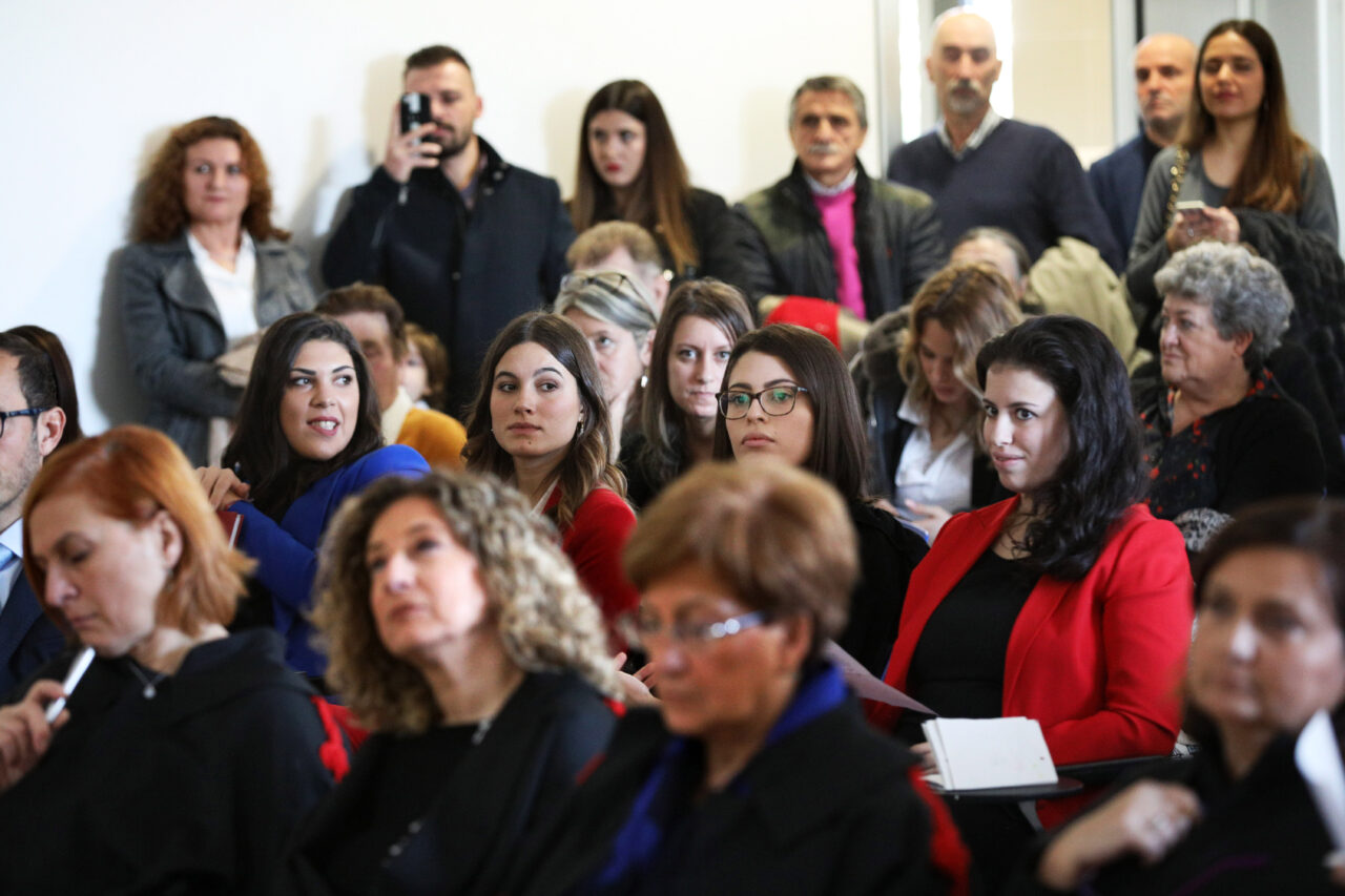 Bologna, 18/11/2019. Alma Mater Studiorum, Università di Bologna. Aule Navile. Scuola di Medicina e Chirurgia. Sessione di laurea del Corso di Laurea in Infermieristica. Foto Paolo Righi