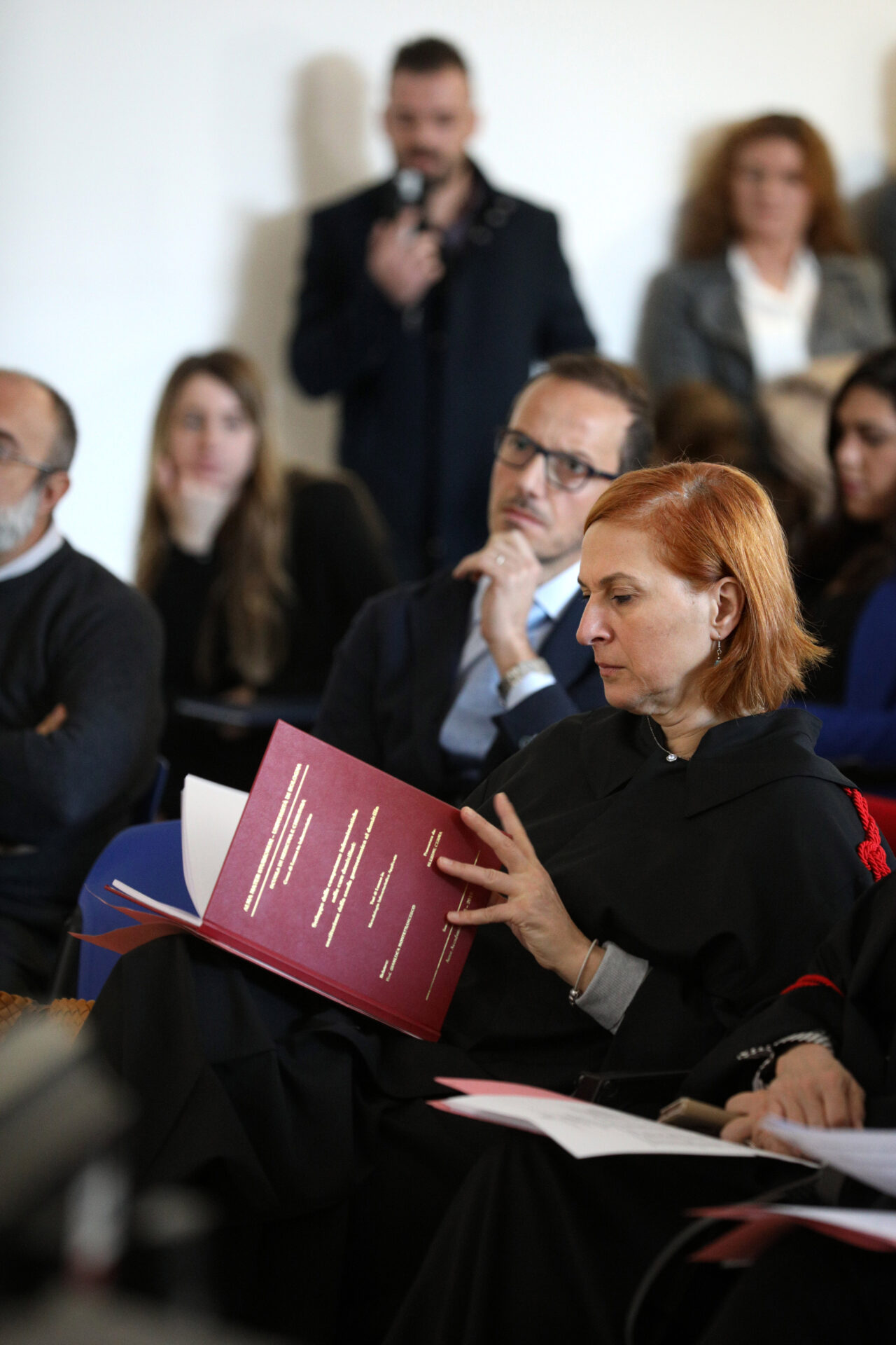 Bologna, 18/11/2019. Alma Mater Studiorum, Università di Bologna. Aule Navile. Scuola di Medicina e Chirurgia. Sessione di laurea del Corso di Laurea in Infermieristica. Foto Paolo Righi