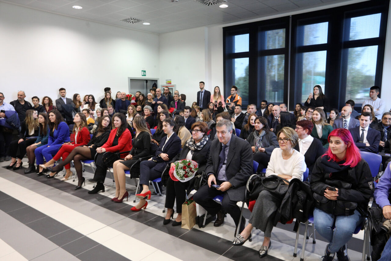 Bologna, 18/11/2019. Alma Mater Studiorum, Università di Bologna. Aule Navile. Scuola di Medicina e Chirurgia. Sessione di laurea del Corso di Laurea in Infermieristica. Foto Paolo Righi