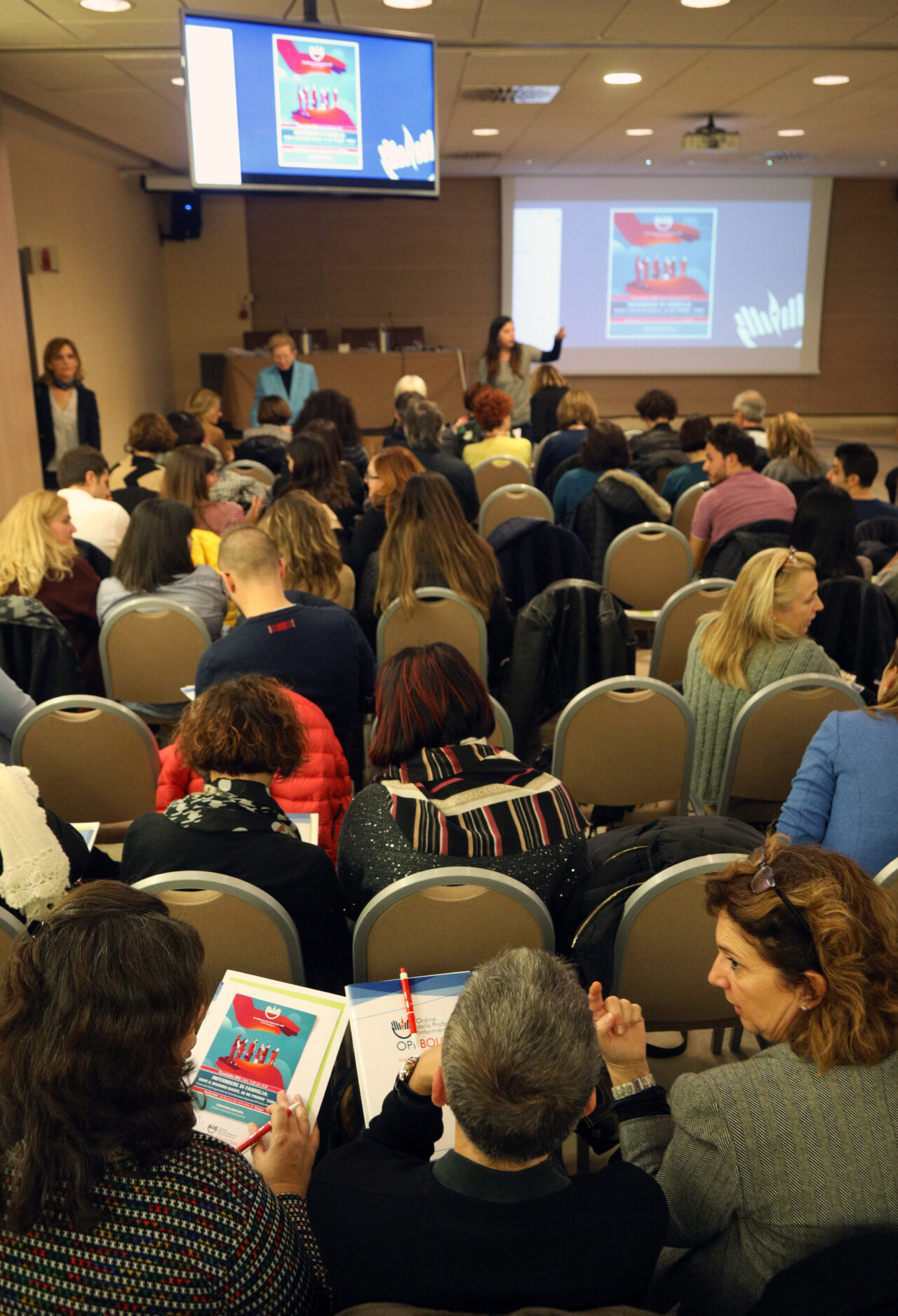 Bologna, 12/11/2019. Aemilia Hotel. Convegno “Infermiere di famiglia: dove il bisogno nasce, se ne prende cura” organizzato dal Coordinamento regionale degli OPI dell’Emilia-Romagna per il 12 novembre 2019. Foto Paolo Righi