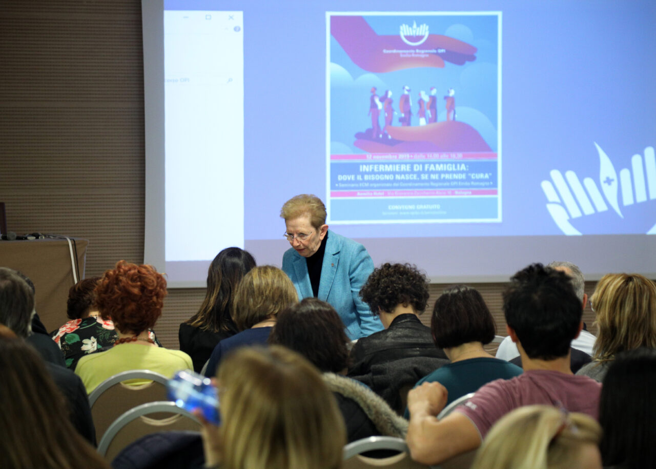 Bologna, 12/11/2019. Aemilia Hotel. Convegno “Infermiere di famiglia: dove il bisogno nasce, se ne prende cura” organizzato dal Coordinamento regionale degli OPI dell’Emilia-Romagna per il 12 novembre 2019. Foto Paolo Righi