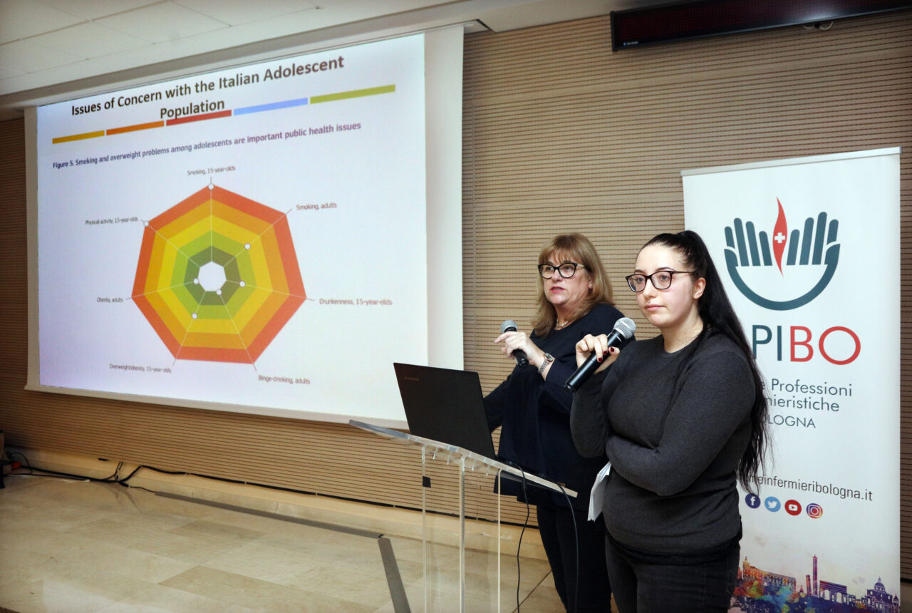 Bologna, 12/11/2019. Aemilia Hotel. Convegno “Infermiere di famiglia: dove il bisogno nasce, se ne prende cura” organizzato dal Coordinamento regionale degli OPI dell’Emilia-Romagna per il 12 novembre 2019. The impact of Community and Family Nursing in response to Population Health Needs. Susan Kent. Foto Paolo Righi