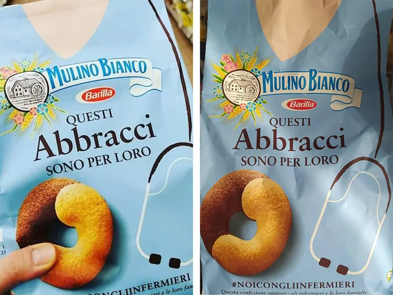 Da Mulino Bianco un aiuto agli infermieri grazie agli “Abbracci” speciali