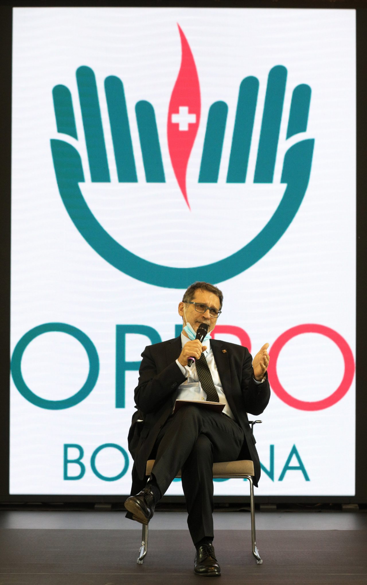 Virginio Merola Sindaco di Bologna. 