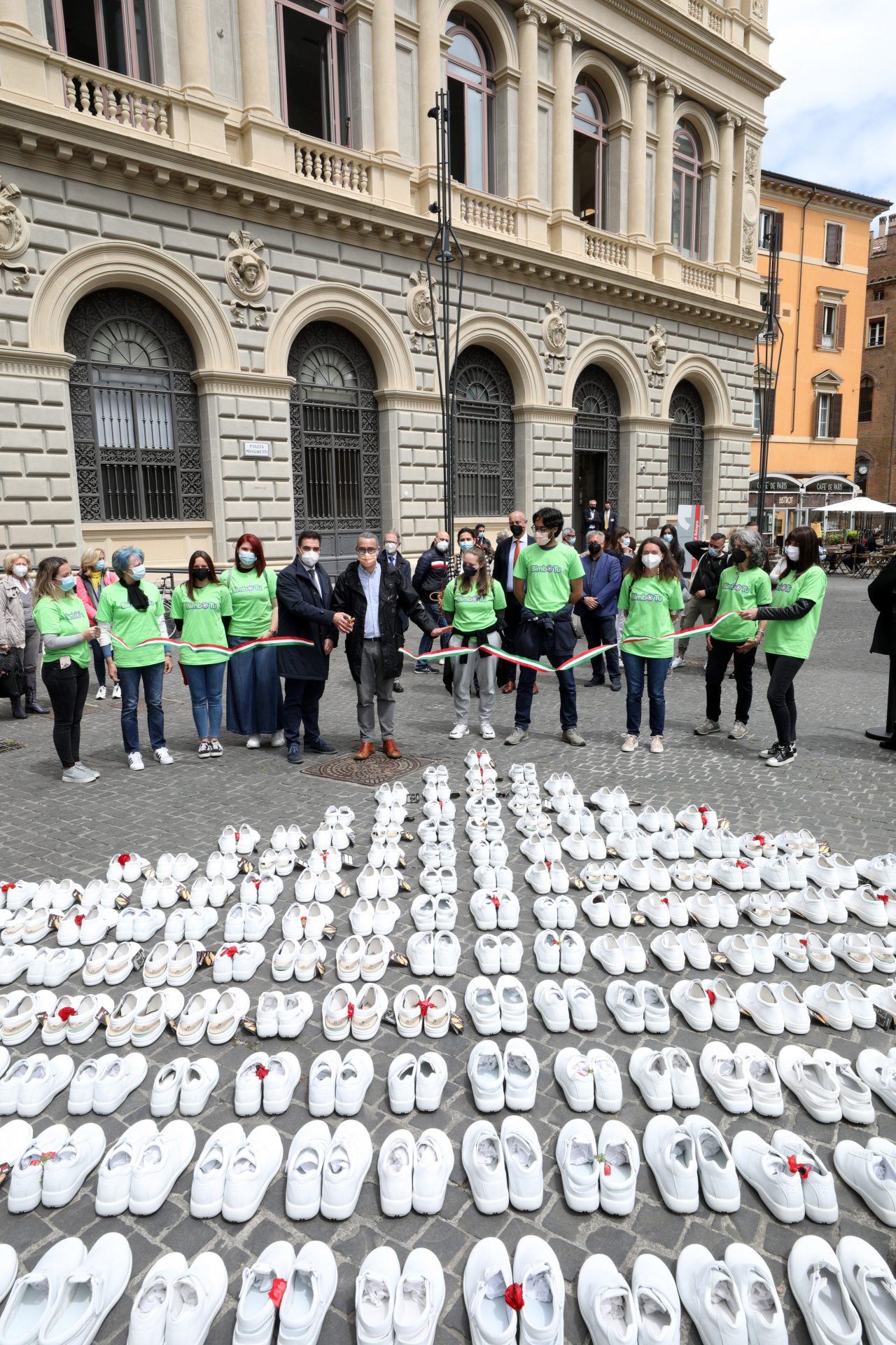 Bologna, 12/05/2021. Piazza Minghetti. Giornata internazionale dell’Infermiere, 