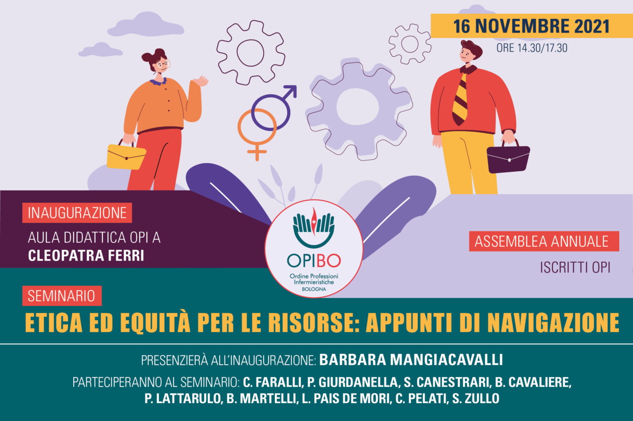 OPI BO, inaugurazione “Aula Ferri”, Assemblea iscritti e Seminario “Etica ed equità per le risorse”