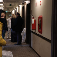 Gli infermieri del covid hotel di San Lazzaro in prima linea per l'accoglienza dei profughi
