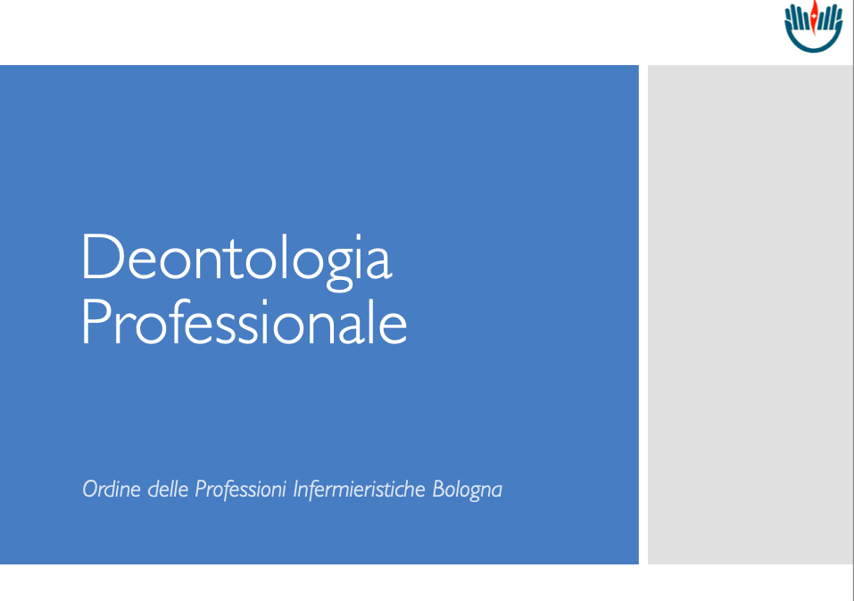 Deontologia – Incontro con laureandi