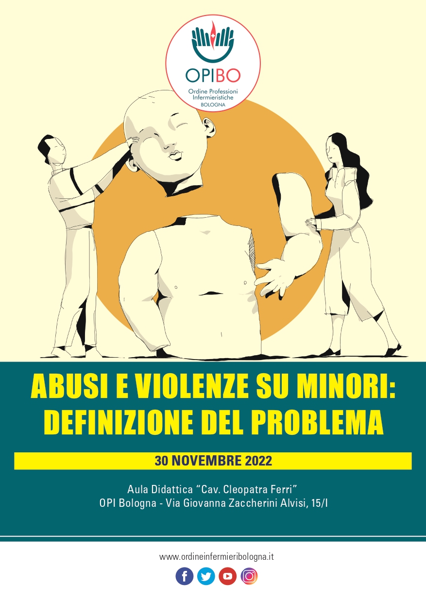 “Abusi e violenze su minori, definizione del problema”, Seminario EMC gratuito OPI BO