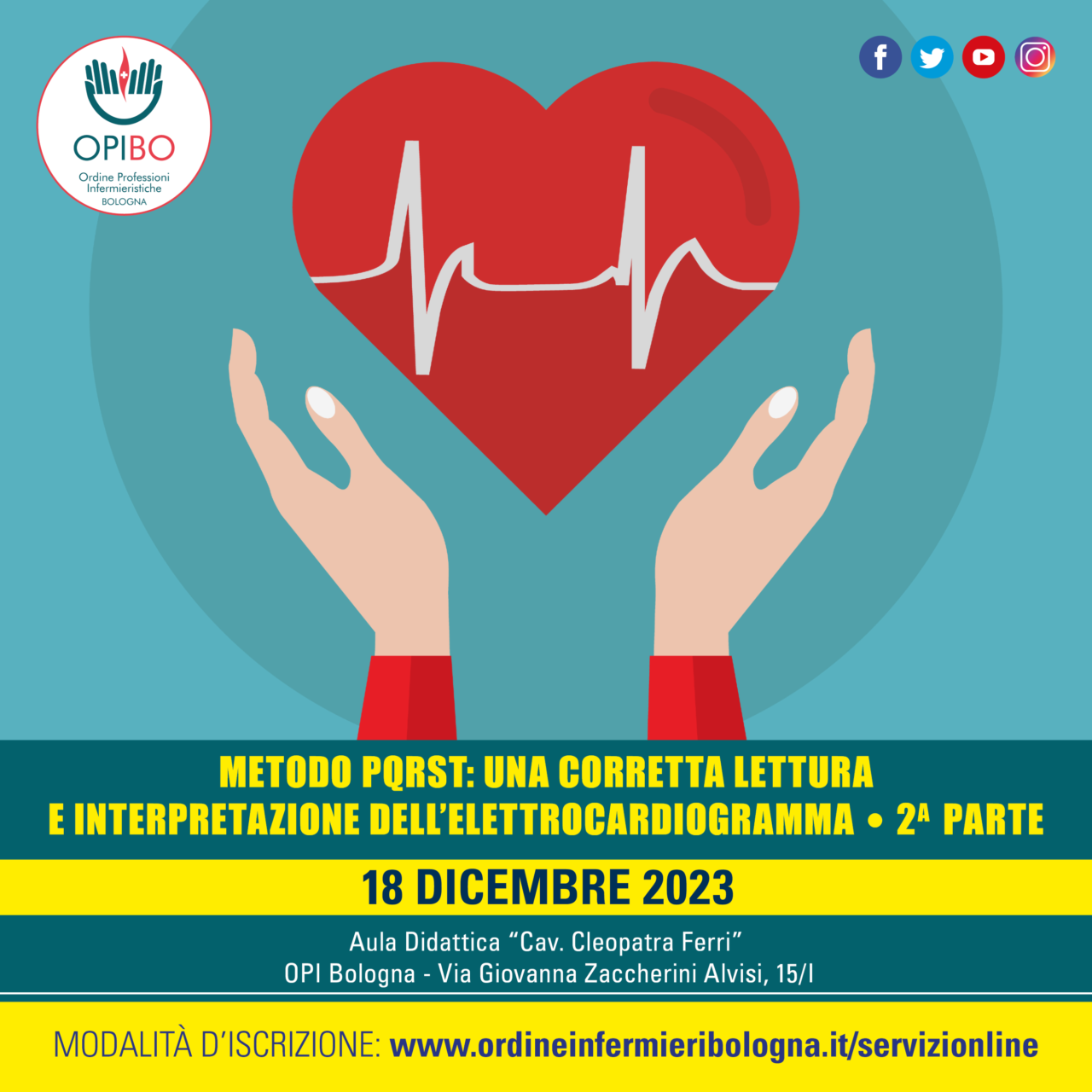 “METODO PQRST: UNA CORRETTA LETTURA E INTERPRETAZIONE DELL’ELETTROCARDIOGRAMMA – PARTE II”