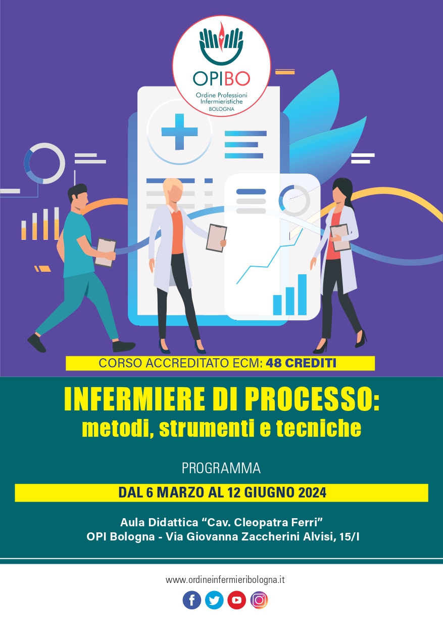 Corso gratuito OpiBo “Infermiere di processo” – 48 crediti formativi