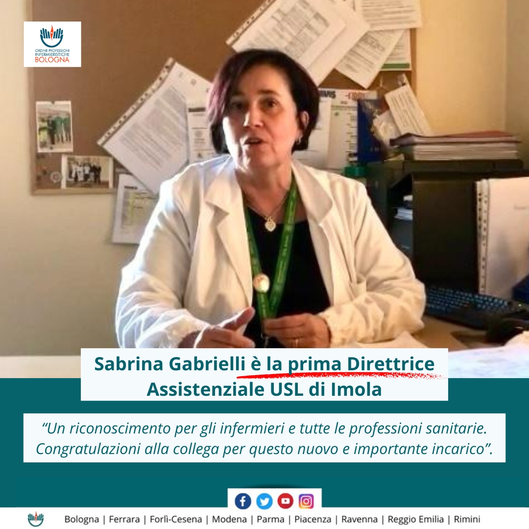 Sabrina Gabrielli è la prima Direttrice Assistenziale USL di Imola