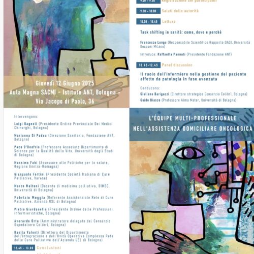 “La rete territoriale di cura per la fragilità”: OPI Bologna al convegno di Fondazione ANT