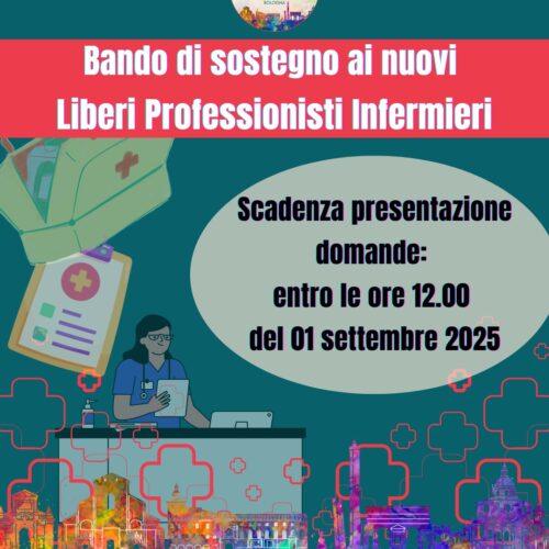 Bando di sostegno ai nuovi liberi professionisti infermieri iscritti a OPI Bologna – Prima Edizione