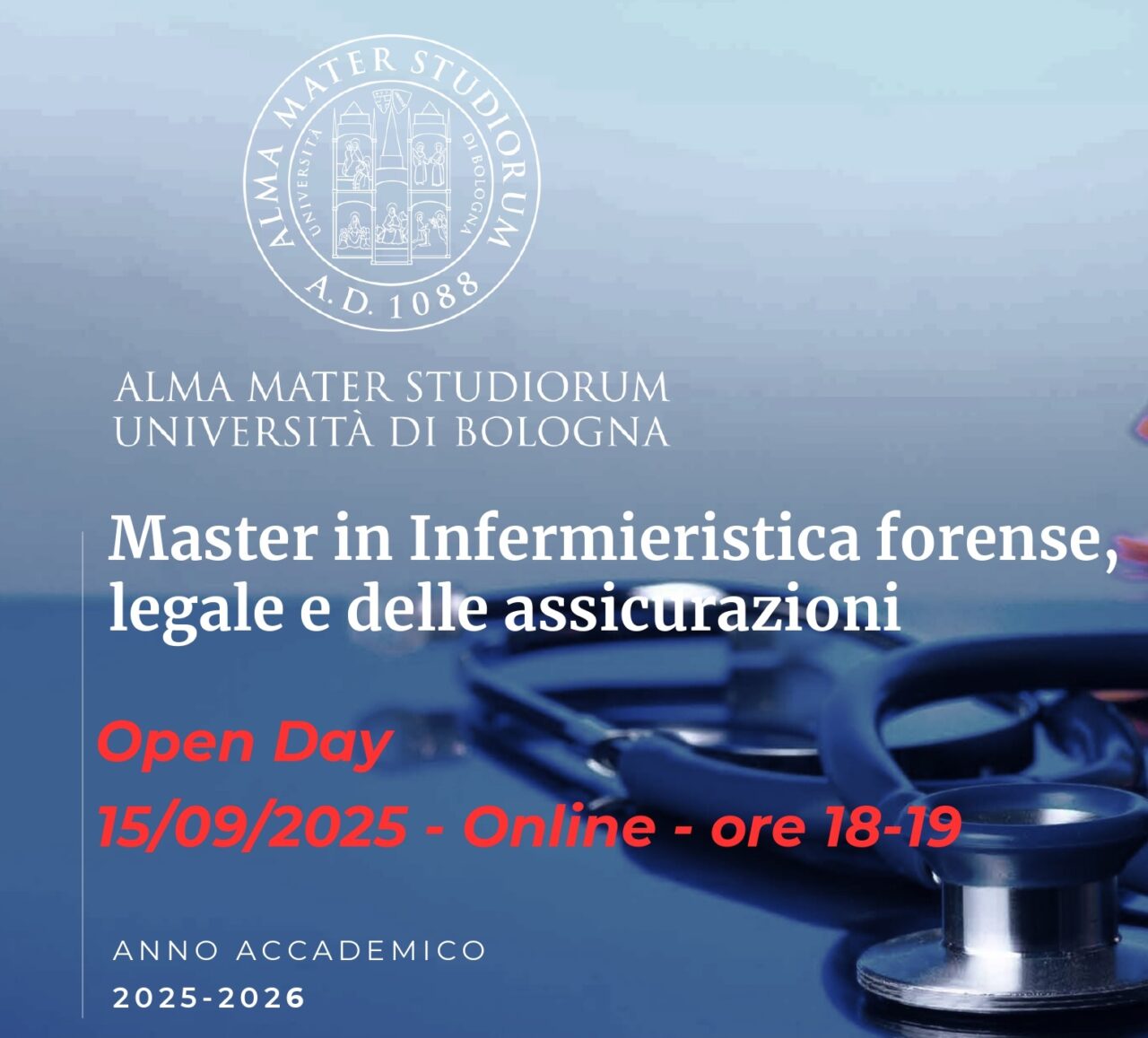 Master in Infermieristica Legale, Forense e delle Assicurazioni: OPEN DAY ONLINE il 15 settembre