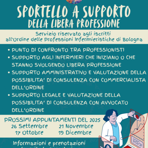 L’Ordine al fianco di chi sceglie la Libera Professione – Sportello Libera Professione 2025