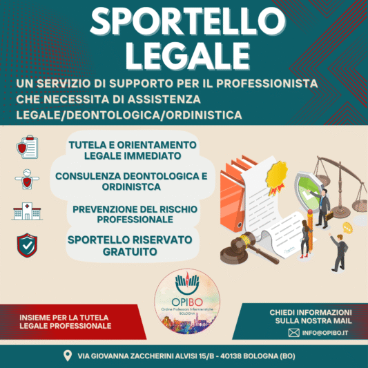 Tutela, orientamento e prevenzione: nasce lo sportello di supporto per gli infermieri