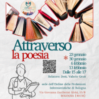 “Poesia, ascolto, prendersi cura” - Laboratorio di poesia per il personale infermieristico (non accreditato ECM) - dal 23 gennaio al 13 febbraio 2026