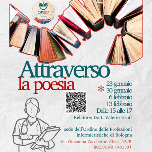 “Poesia, ascolto, prendersi cura” – Laboratorio di poesia per il personale infermieristico (non accreditato ECM) – dal 23 gennaio al 13 febbraio 2026