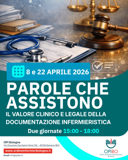 Parole che assistono: il valore clinico e legale della documentazione infermieristica - 08 e 22 aprile 2026