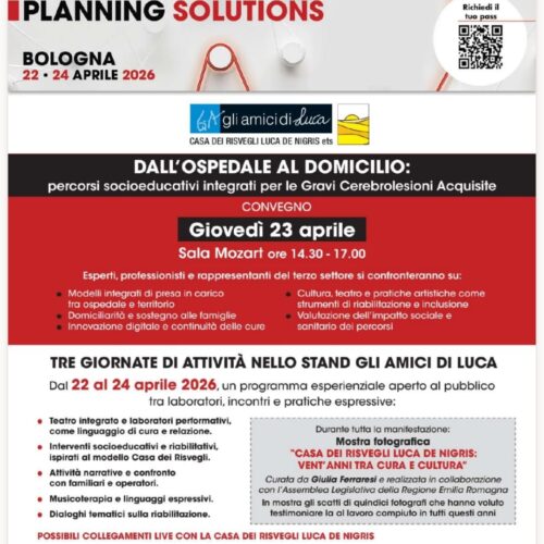 Dall’ospedale al domicilio: percorsi socioeducativi integrati per le Gravi Cerebrolesioni Acquisite – Exposanità 2026