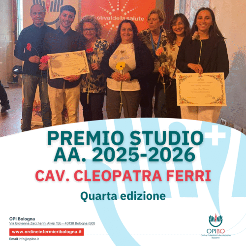 Premio di Studio Cav. Cleopatra Ferri 2025–2026: proclamati i vincitori durante l’evento OPI Bologna del 12 maggio