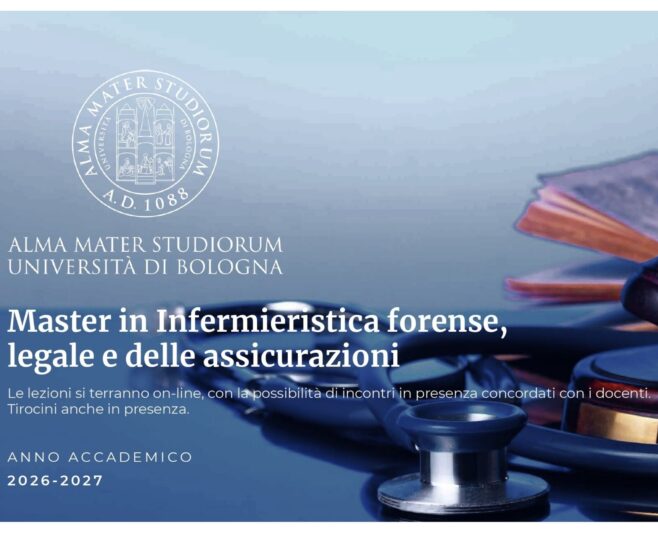 Master in Infermieristica forense, legale e delle assicurazioni 2026-2027: apertura iscrizioni e OPEN DAY online il 21 settembre