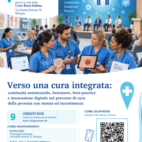 Al via le iscrizioni al Convegno AIOSS: “Verso una cura integrata:continuità assistenziale, benessere, best practice e innovazione digitale nel percorso di cura della persona con stomia e incontinenza”.