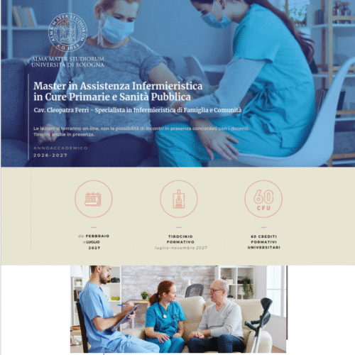 Master in Assistenza Infermieristica in Cure Primarie e Sanità Pubblica: aperte le selezioni per l’anno accademico 2026-2027
